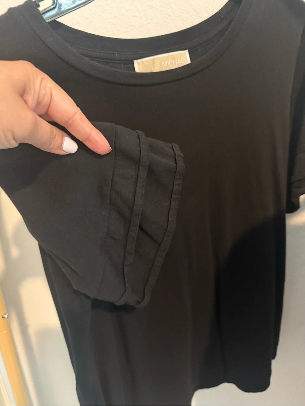 Set of two Michael Kors Black tops , Short-Sleeves